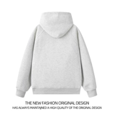 Спортивная осенняя рубашка с капюшоном, толстовка с капюшоном для влюбленных, в американском стиле, оверсайз, размер