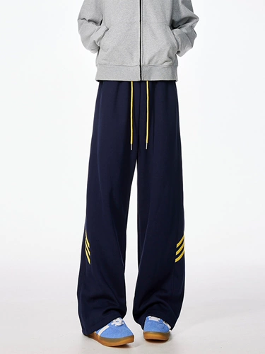 Спортивные штаны для отдыха, в американском стиле, свободный прямой крой