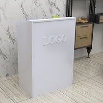 Small supermarket cashier Shop counter table Simple modern clothing store Convenience store front desk milk tea shop Bar
