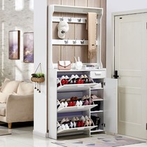 Dumpling shoe cabinet home door large capacity with hanging hangers entrance cabinet ultra-thin space-saving entrance narrow shoe rack
