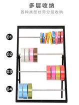 Iron Art Ribbon Shelf Satin Ribbon Color Ribbon Containing Shelf Creative Webbing Racks Flower Shop Flowers Packaging Materials Tool Supplies