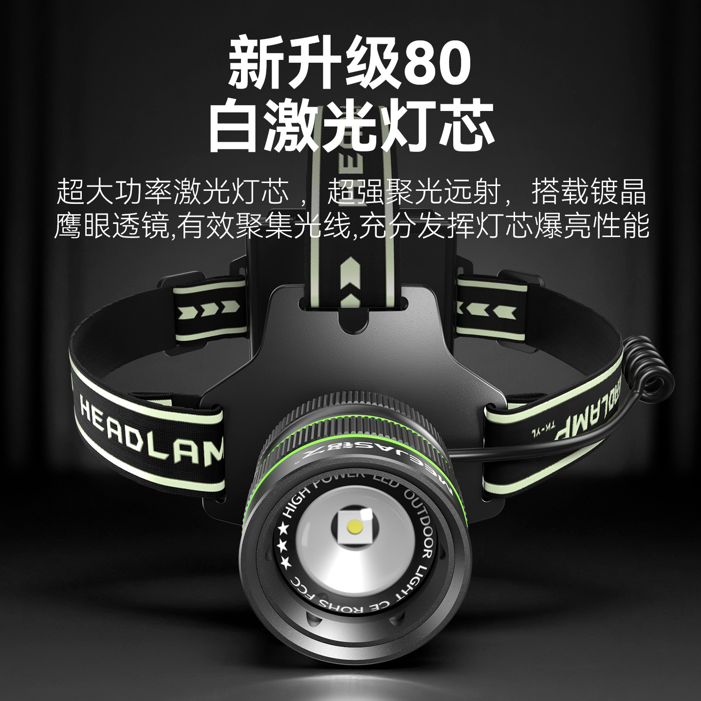 Налобный фонарь Mingjiu A212 стандарт