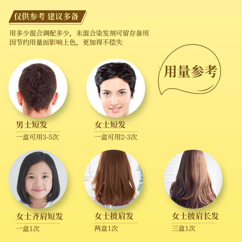 Three Oak Hair Dye Plant Natural Pregnant Woman Hair Dye Cream