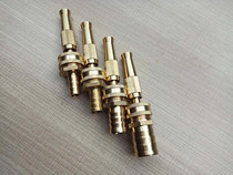 Full copper straight spray spray high-pressure water gun adjustable portable home fire car wash nozzle insert hose water gun