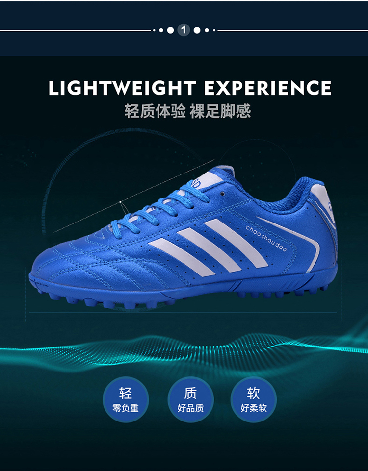 靓丽 鸟 正品 chàng trai và cô gái bóng đá giày bị hỏng nail cỏ nhân tạo sinh viên dành cho người lớn đào tạo bóng đá giày giày thể thao nam giày sneaker nam