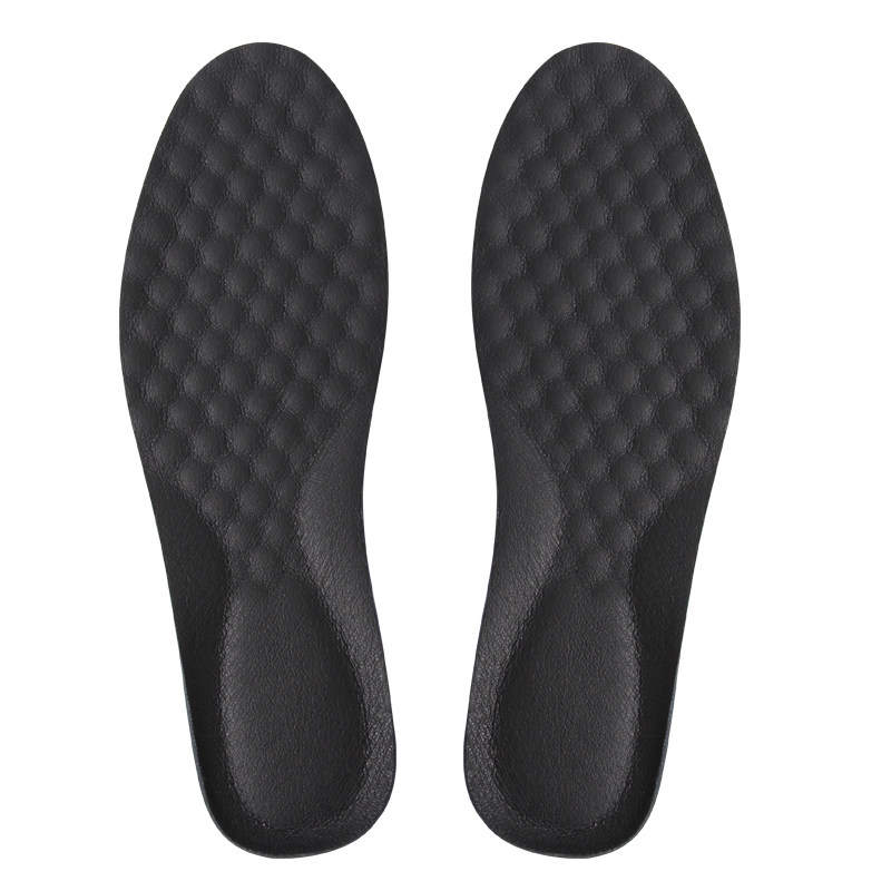 Super soft cowhide leather insole men's sweat absorbent deodorant