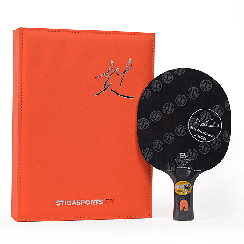 Stiga Stica Ping Tennis Ball Core Carbon Suschika Fan Zhendong Fan Orange Carbon Era 12K