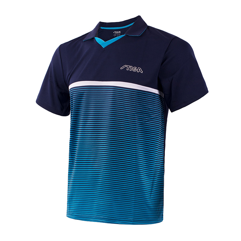 STIGA Stika Table Tennis Suit Shirt Competition Training Simperia Sports Short Sleeve Speed Dry T-shirt Shirt
