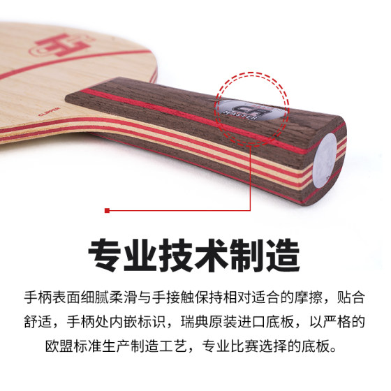 STIGA Stika base plate CLCRWRB Liu Guoliang STIGA CLCR seven-layer pure wood table tennis racket genuine