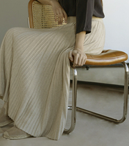 APC new 2021 cashmere knit bag glutes high waist pleasanum skirt half body dress female spring autumn style dress with a slim shade