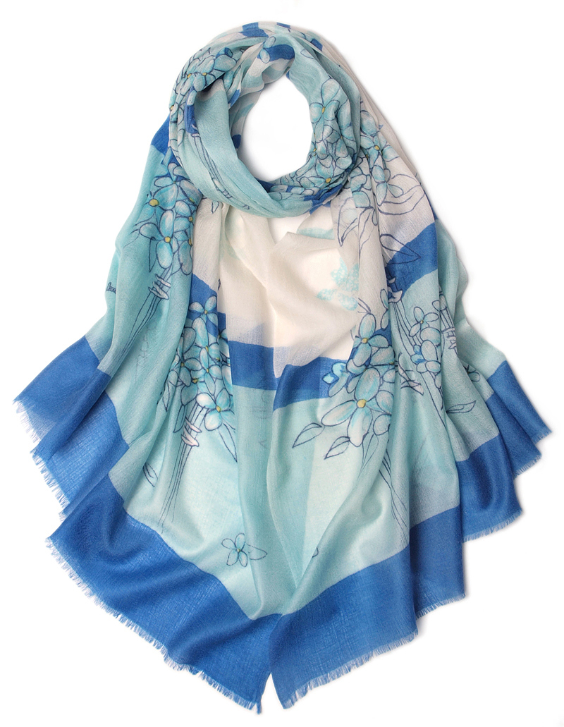 Foulard pour Femme en Cachemire - Ref 3159885 Image 7