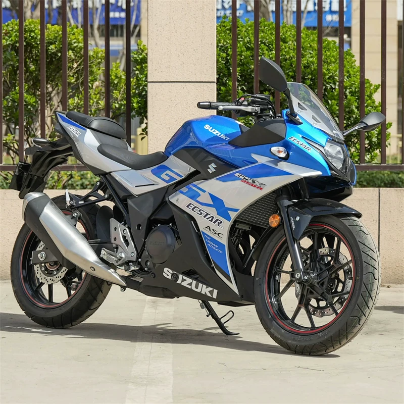 Guosi Power Speed GSX250CC двухцилиндровый водяное охлаждение мотоцикл мужской развлекательная езда по шоссе метрополитен мотор