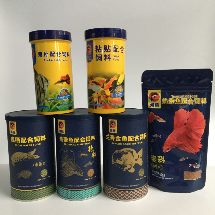 Dolphin Patch Fish Food Small Fish Tropical Fish Ornamental Fish Peacock Fish Lamp Cobenthic for Mated Feed Fish Food