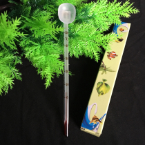 Aquarium mercury thermometer fish tank water thermometer glass temperature measurement water temperature measurement high precision tortoise tank temperature measurement