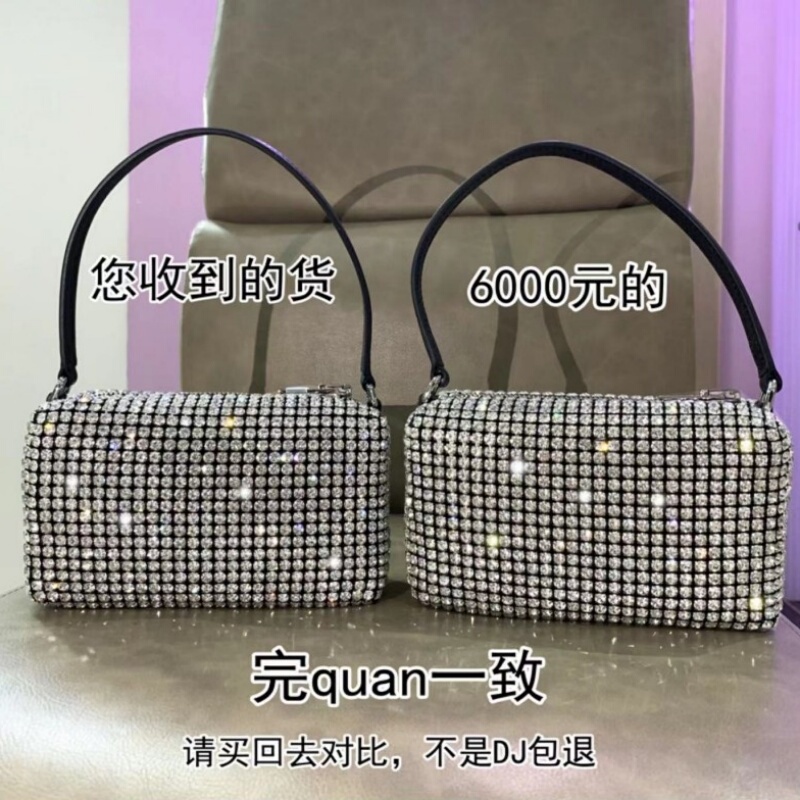 Rhinestone Bag Women's Summer Small Bag High-End Full Diamond Clutch Evening Bag Handbag Rhinestone Bag Women's Summer Small Bag High-End Full Diamond Clutch Evening Bag Handbag