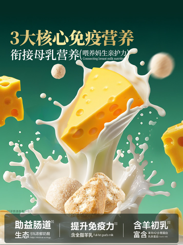 Kuanfu Shanhai Series Changhuo Baked Cat Food Goat Milk Low Temperature Baked Adult Kittens High Fresh Meat Nutrition Full Price Grain-Free