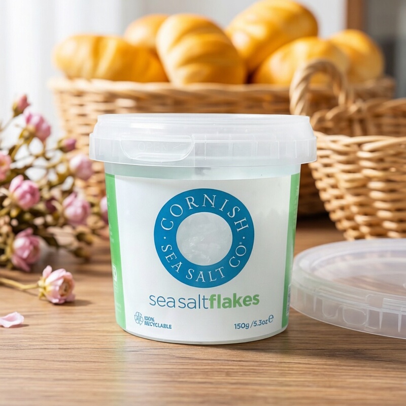 British Imported Walcon Snowflake Sea Salt 150g for Seasoning Western-Style Marinated Meat, Baked Goods, Desserts, and Bread to Enhance Flavor