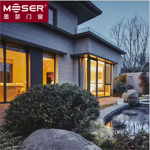 Moussebreak bridge aluminum alloy diamond mesh yarn curtain integrated casement window customization (online deposit detailed to the store)