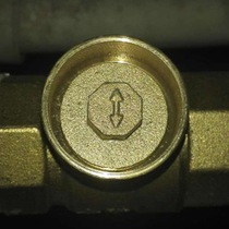 Valve key heating magnetic lock valve switch wrench tap water meter front heating floor heating key octagonal six