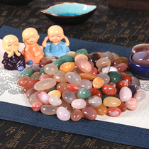 Nanjing Yuhua stone original stone natural agate stone garden potted fish tank decoration hydroponic pebbles colorful stone