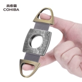 Cohiba gaosh Сигар с сигарными сигарными сигарными сигарами и открывающимися перфорациями буровые бурные двойные ножи с острым размером удары