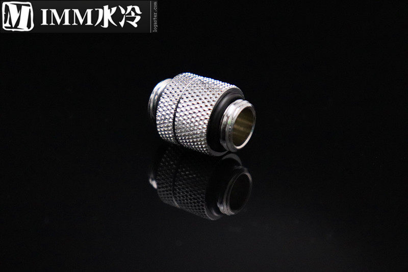 Can 360 ° rotating double male screw G1 4 outer tooth docking double external tooth butt computer water cooling double male screw special