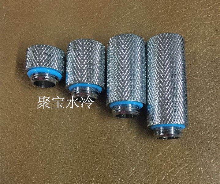 Jubao water cooling] 10MM 20MM 30MM 40MM water cooling extension joint G1 4 inner and outer tooth extension head