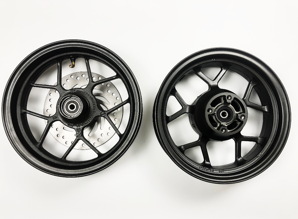 Flying Ken Moto accessories FK150-12D FK15SS small mini front and rear steel ring aluminium wheeler disc brake disc-Taobao