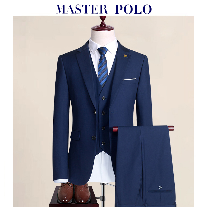 American Paul Groom Suit Wedding Dress Men's Suit Wedding Groomsmen Clothing Business Formal Casual