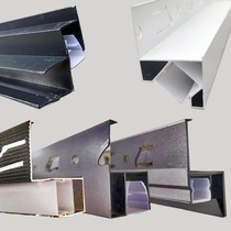 Integrated ceiling honeycomb panel aluminium buckle plate luminous Lower luminous washwall corner line closed side line press edge strip