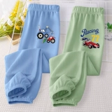 Летние штаны для мальчиков, средство от комаров, хлопковая тонкая летняя спортивная летняя одежда, подходит для подростков