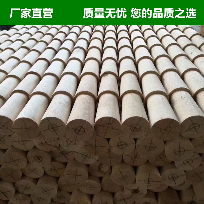 Anti-corrosive wood Bamboo Festival Tile Carbonated Wood Patio Decorated Material Pavilion Drip Solid Wood Tile Slab Suspended Ceiling Material