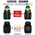 Áo vest cotton tùy chỉnh in logo nam và nữ vest qua vai áo liền quần mùa đông dày vest các kiểu áo ghi lê nam Áo vest cotton