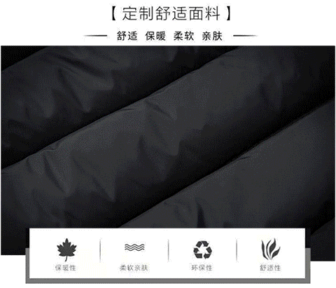 Áo vest cotton tùy chỉnh in logo nam và nữ vest qua vai áo liền quần mùa đông dày vest áo vest nam tuổi 50