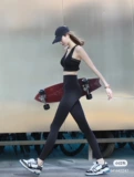 Страна сейчас Lululemon покупки выравнивают 28 классические обнаженные брюки йоги, выходящие на брюки с ногами