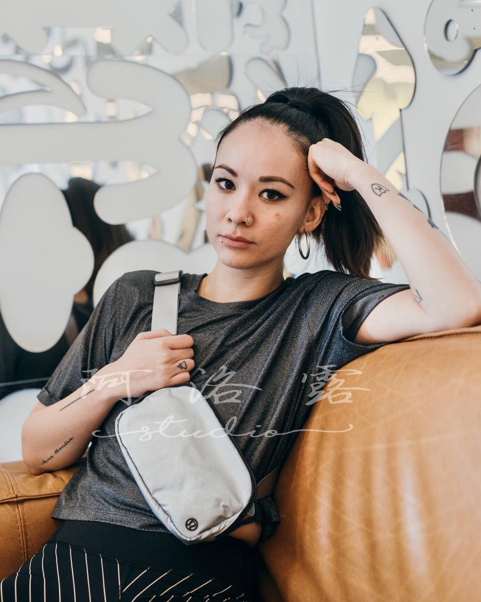 lululemon Everywhere Belt Bag 1L yoga waterproof sports running Bag oblique span Bag