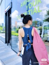  lulemon All Tied Up Tank yoga sports casual rear open fork lace vest