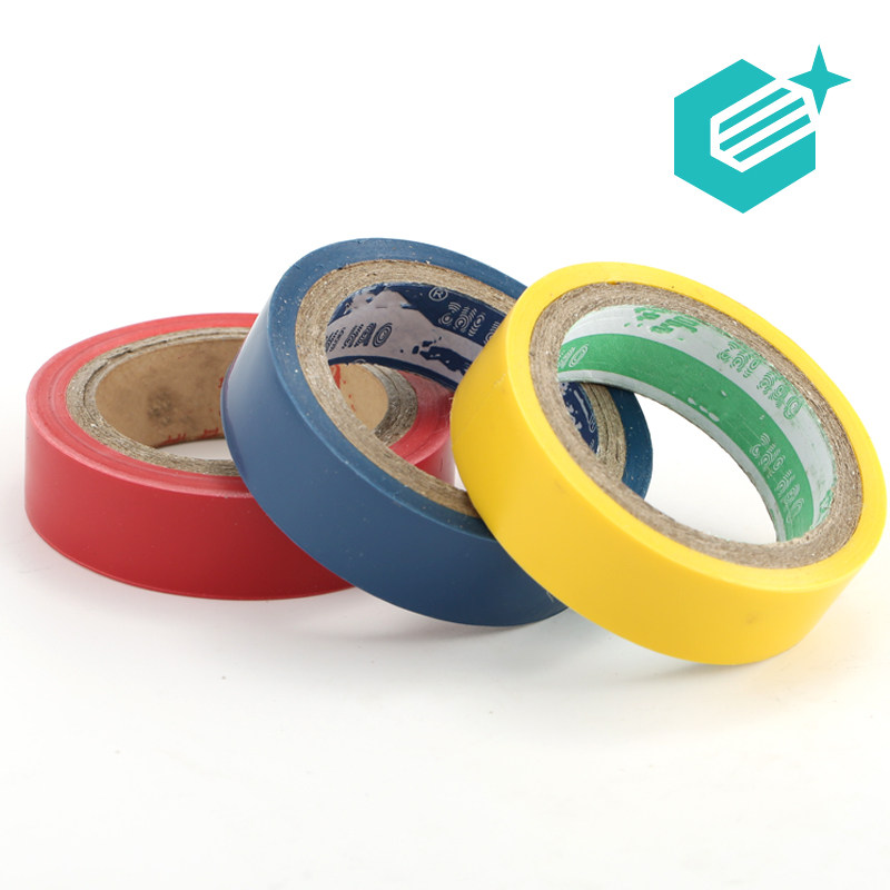 Electrician rubberized rubberized rubberized rubberized wire rubberized fabric black white high temperature resistant and abrasion resistant rubberized fabric (color random)