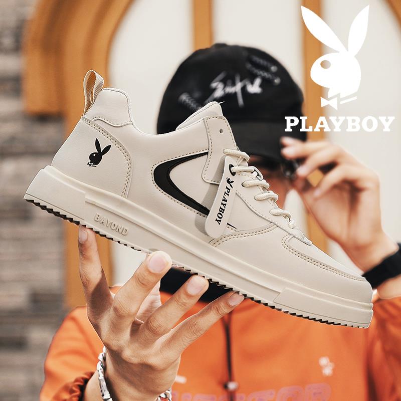 Flowers Playboy Shoes Men Shoes Summer 2022 New Casual Leather Shoes Trends 100 Hitch Men Sports Board Shoes