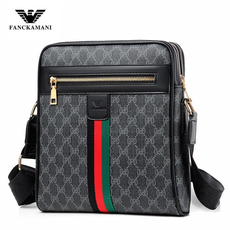 2022 new Kerry Men's Single Shoulder Bag Tide Card Light Extravagant and Oblique Satchel Bag Inn Hang Bag Men