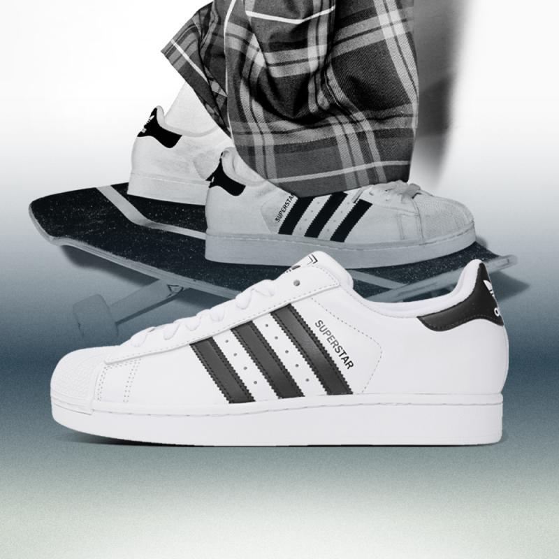 Adidas Shell Toe Men's and Women's Shoes, Trefoil Official Flagship New Sneakers, White Shoes for Men
