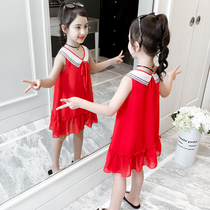 Childrens skirt summer 2021 new style 6 summer little girl 7 college style 8-year-old summer dress 9 girl dress