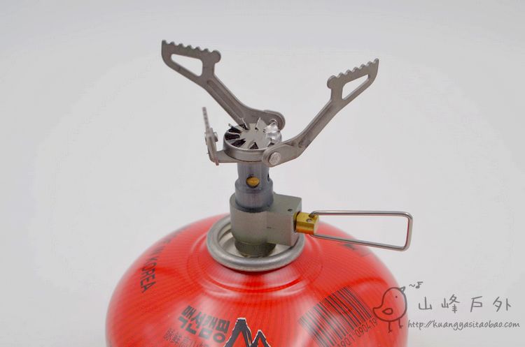 Bếp gas hợp kim titan Bumblebee BRS-3000T siêu nhẹ bếp gas butan 25G bếp ngoài trời - Bếp lò / bộ đồ ăn / đồ nướng dã ngoại bếp ga mini
