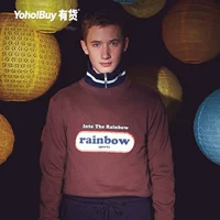 Бренд yoho's Stock Tide в печать логотипа Rainbow Plus Plus Velvet воротнич