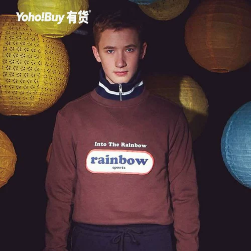 Бренд yoho's Stock Tide в печать логотипа Rainbow Plus Plus Velvet воротнич