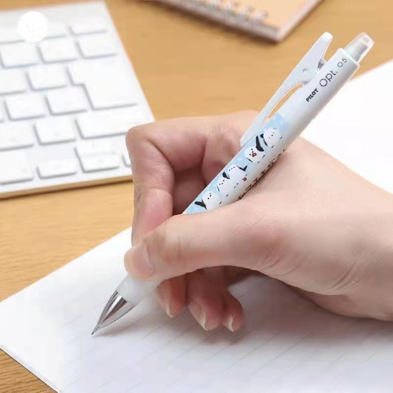 Japan Baile automatic pencil shake music OPT Hokkaido limited small fat bird student low center of gravity 0 5