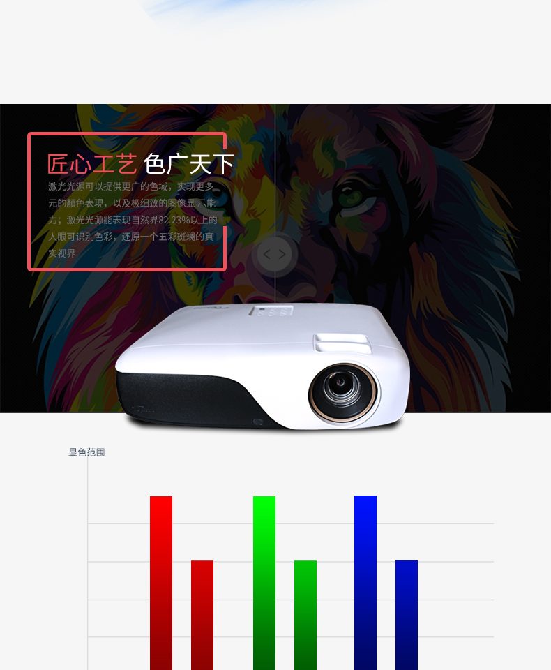 Máy chiếu gia đình Optoma Máy chiếu laser TV3333 HD 1080P Máy chiếu 3D 4K