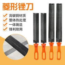 Diamond Filing Knife Vaxsaw Filing Steel Filing Metal Woodworking Fine Tooth Repair Saw Filing Serrated Knife Shaping Filing Knife Sharpening File