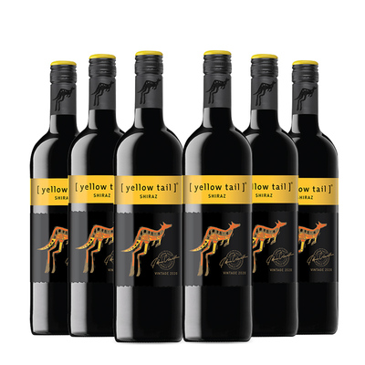 世界系列西拉750ml*6瓶装智利半干红葡萄酒