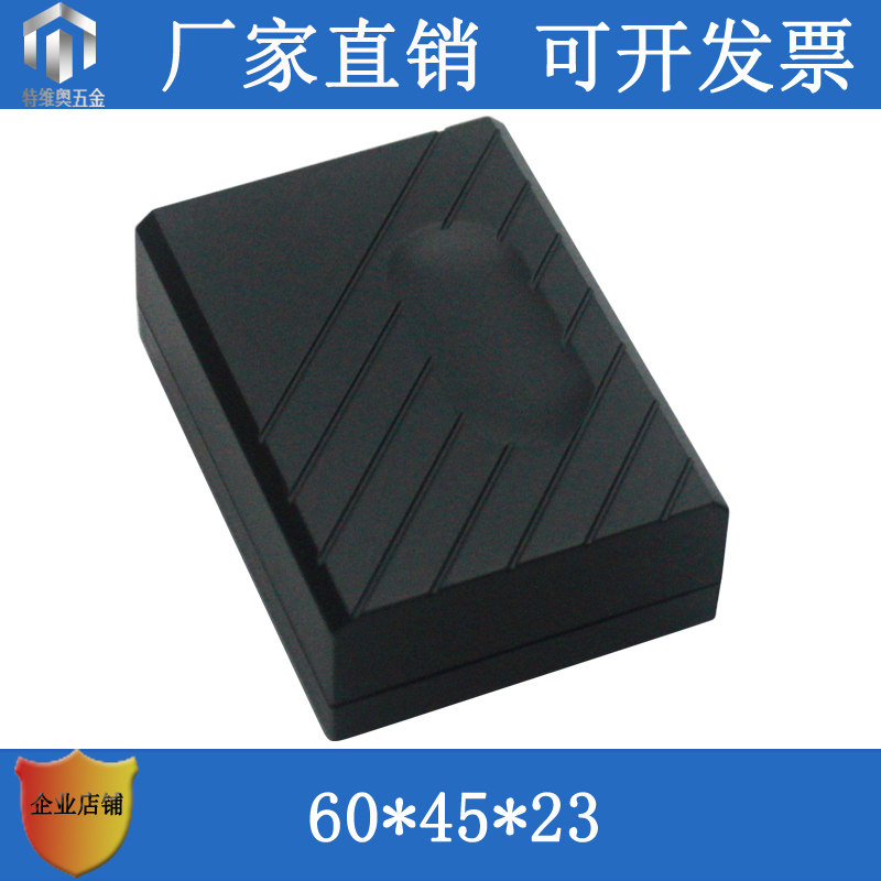 Outdoor security monitoring waterproof and waterproof plastic case 60 * 45 * 23MM outdoor power junction box sealing black housing